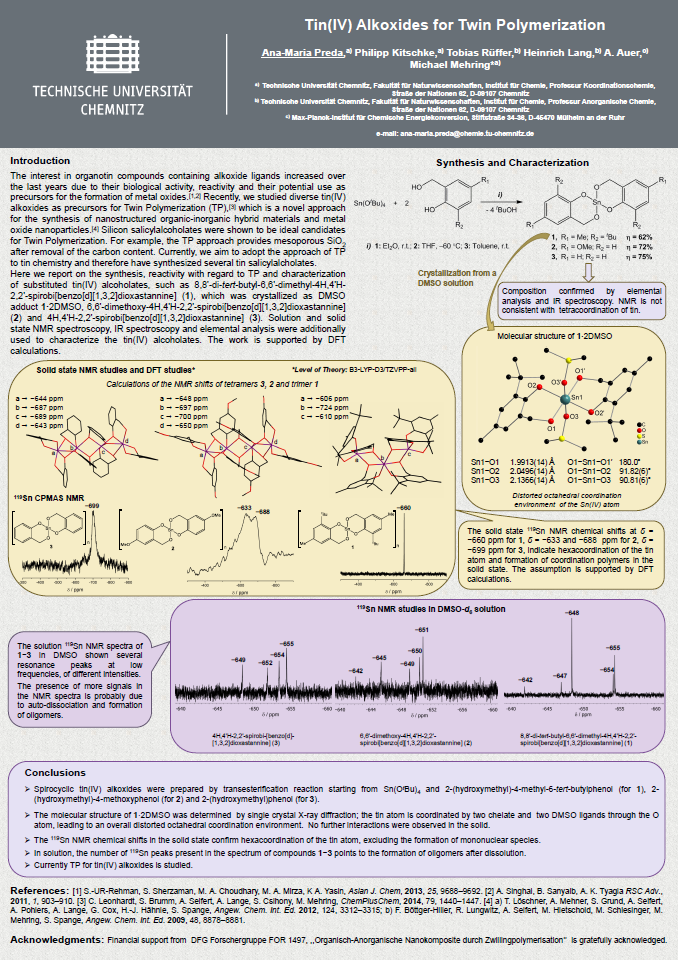 Poster: Tin(IV) Alkoxides for Twin Polymerization